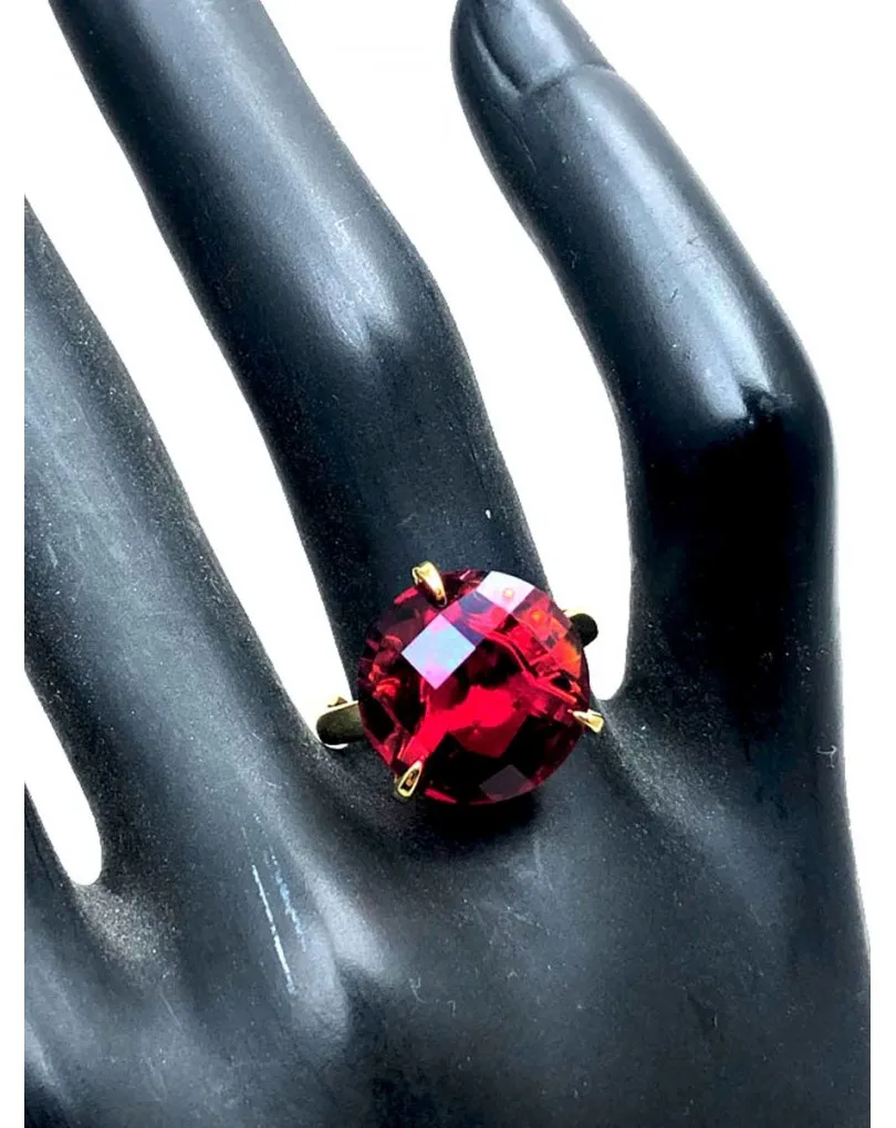 ANILLOS MUJER CHAPADOS ORO EN ROJO, PRECIOSO TONO