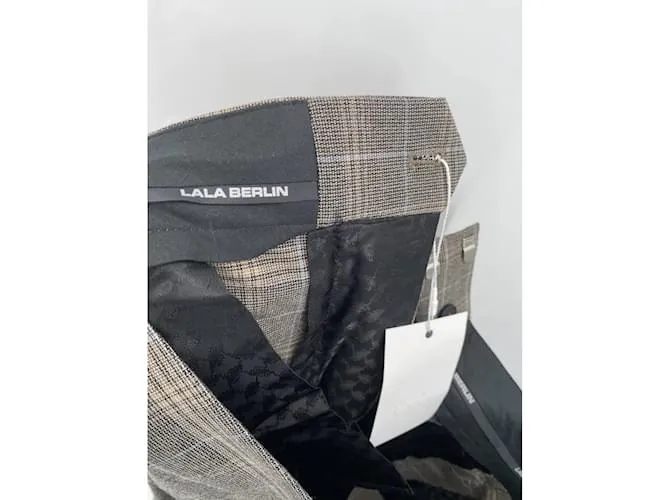 Autre Marque LALA BERLIN Pantalón T.Lana S Internacional Castaño 