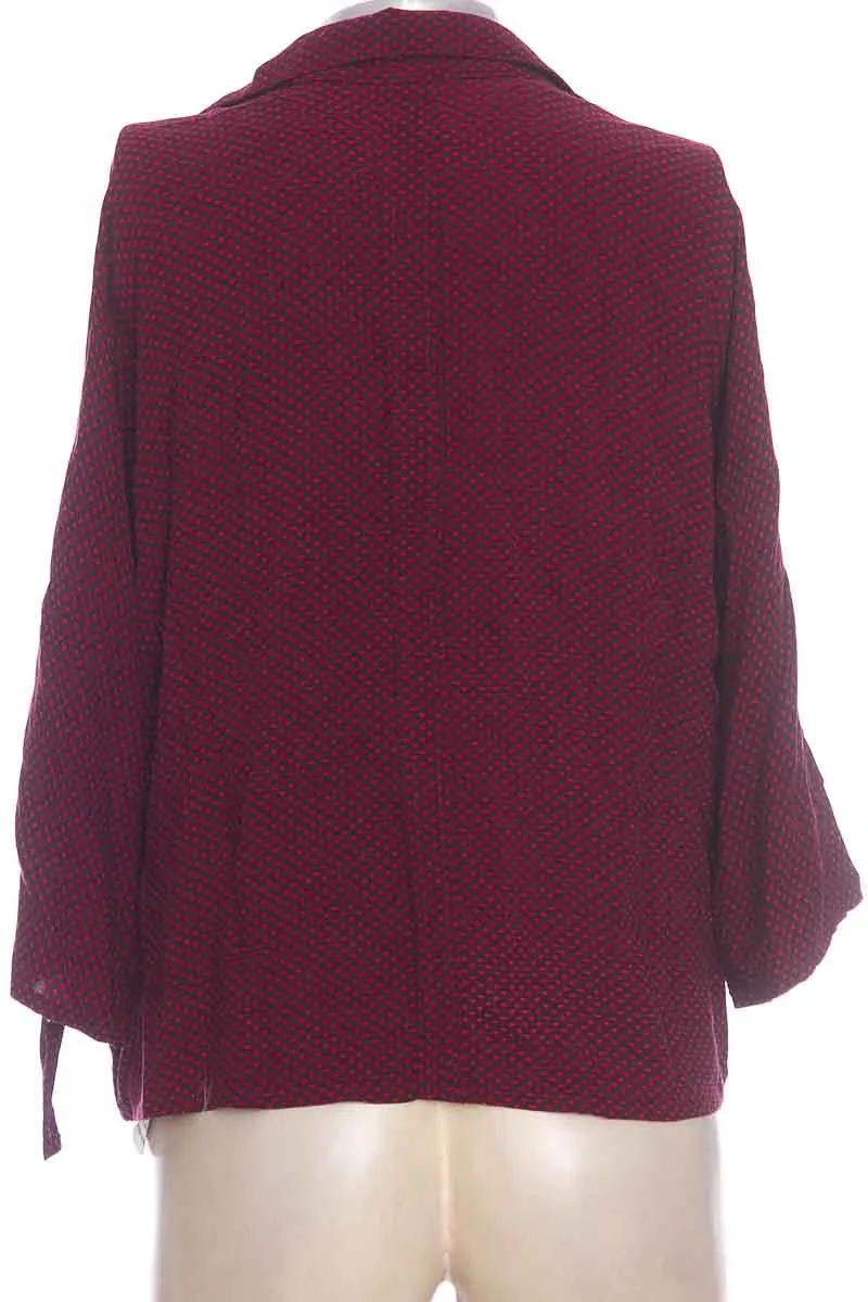 Blusa color Vinotinto - Esprit