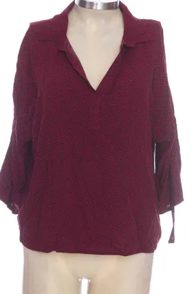 Blusa color Vinotinto - Esprit