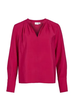 BLUSA MANGA LARGA VIMILLA ROJO