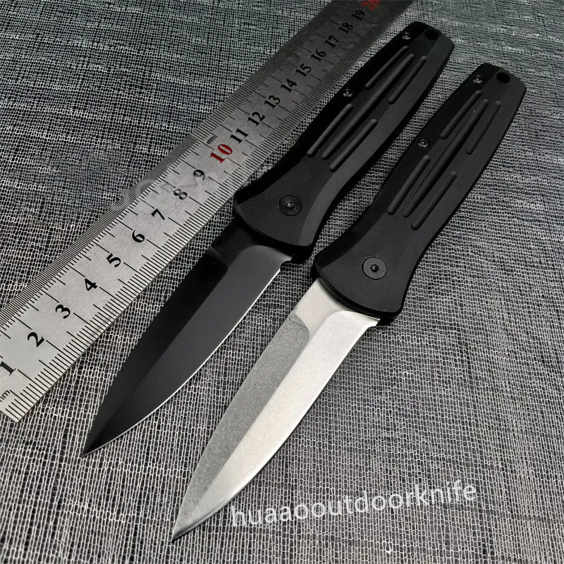 BM Portable BM 3551 EDC Cuchillo táctico AU a Survival Bocket Clife 154 cm T6061 Manejo de aluminio Cuchilla de excursión de caz