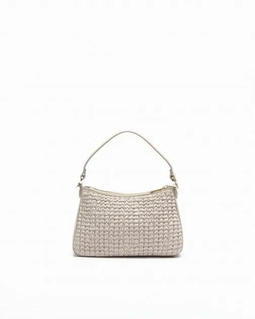 Bolso de mano Love Moschino JC4240PP0I gris pardo