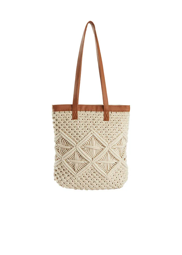 Bolso shopper Crudo