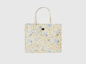 Bolso shopper de flores