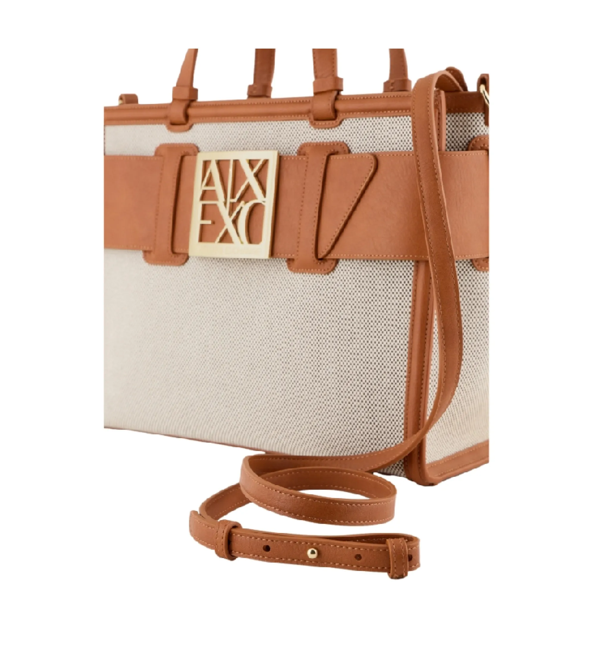 Bolso Tote marrón