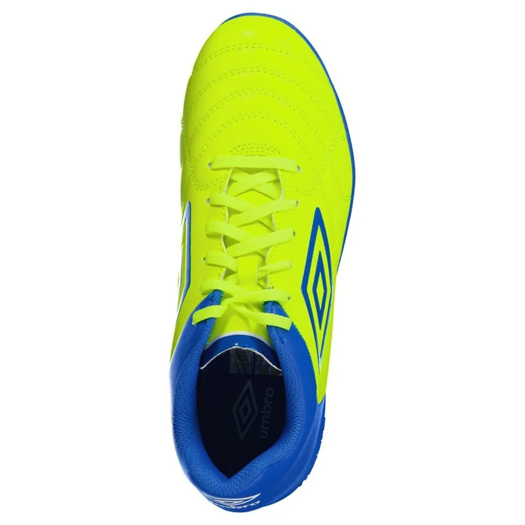 Bota de Fútbol Umbro Classico XI TF Safety Yellow / Regaol Blue / White