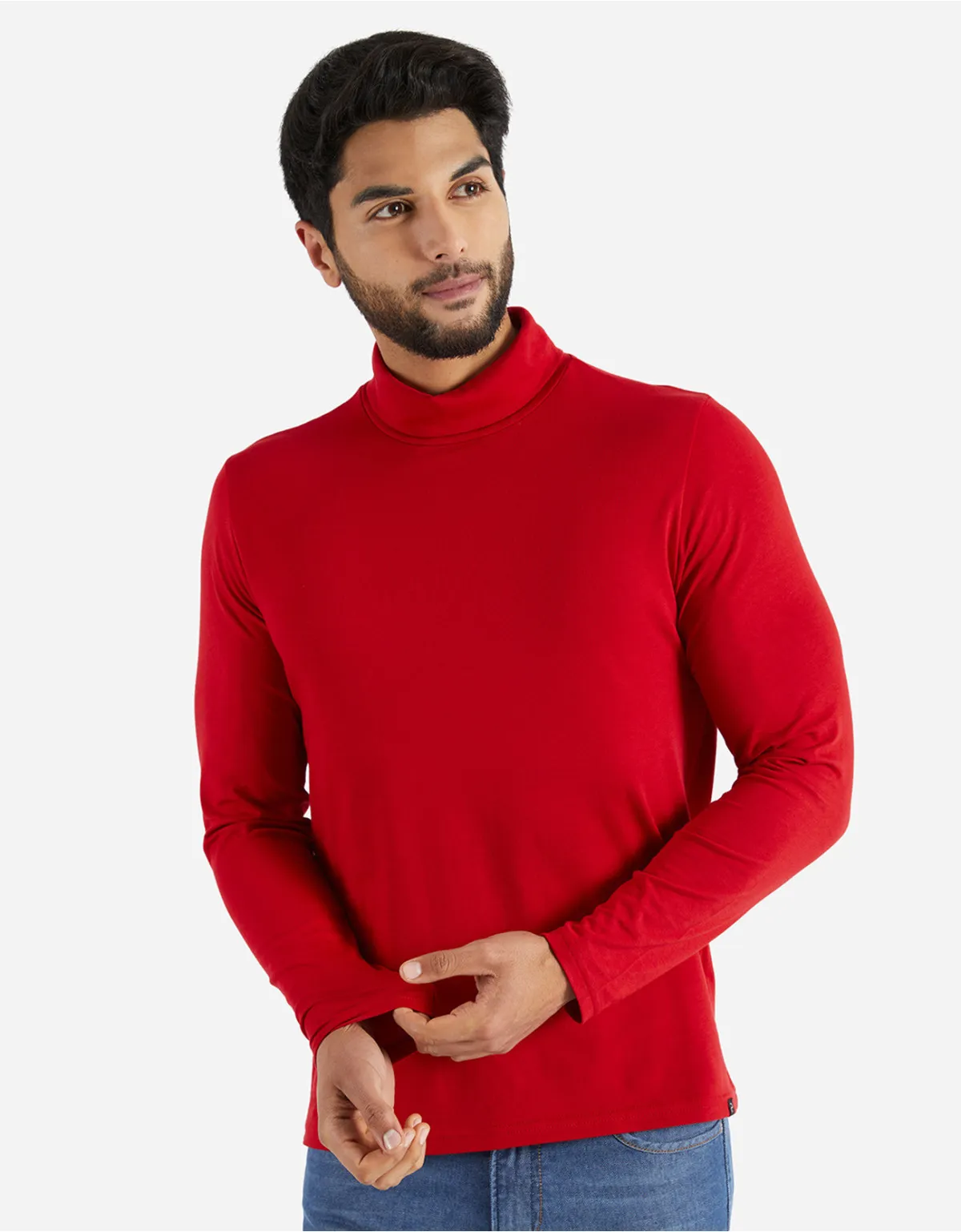 Cafarena slim fit rojo