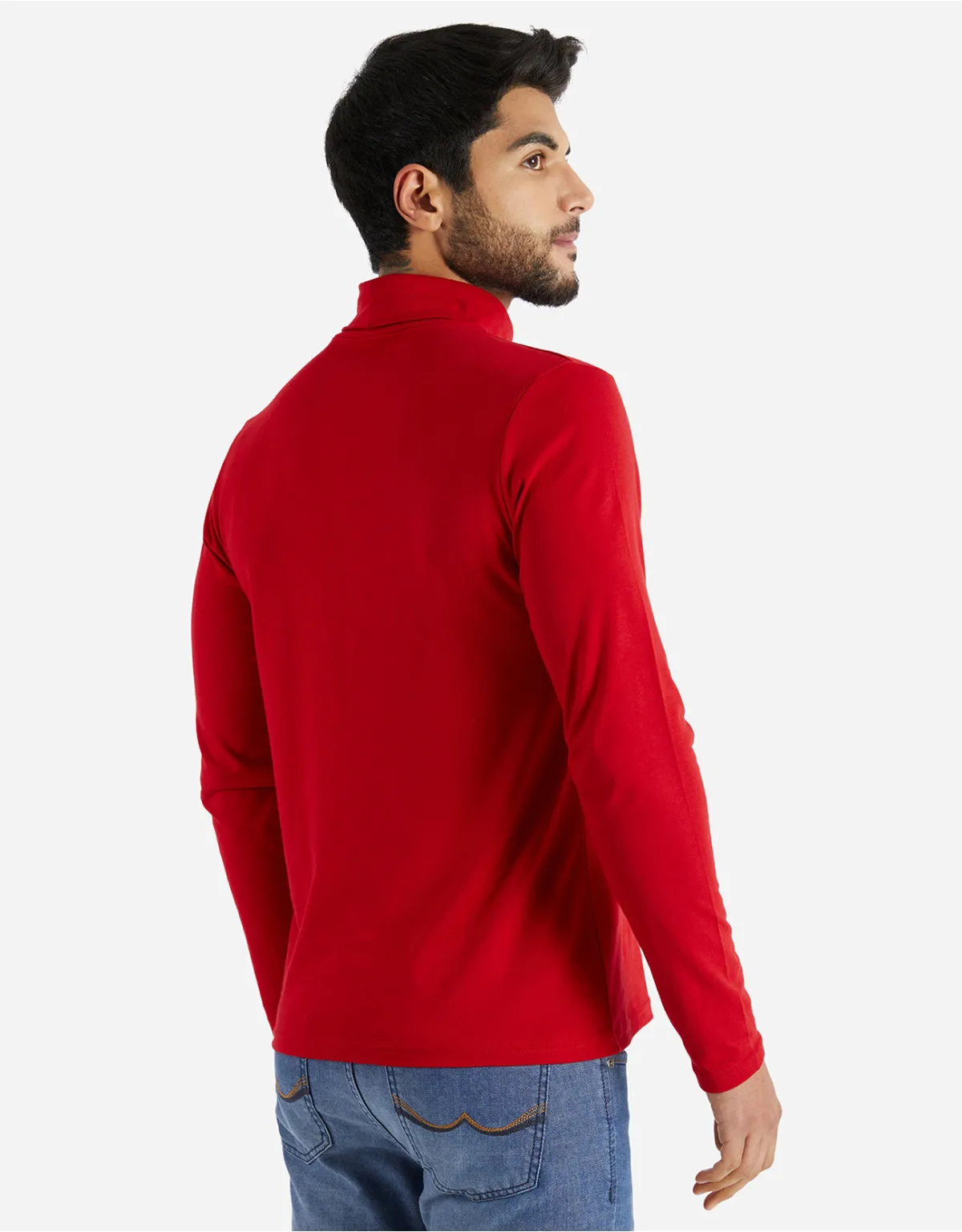 Cafarena slim fit rojo