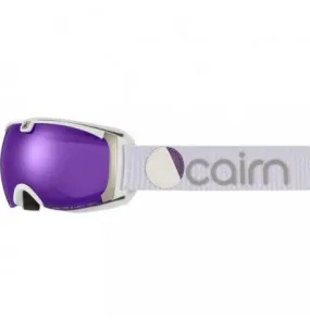 Cairn Pearl Spx3 [ium] Máscara de esquí (Mat White Purple) mujer