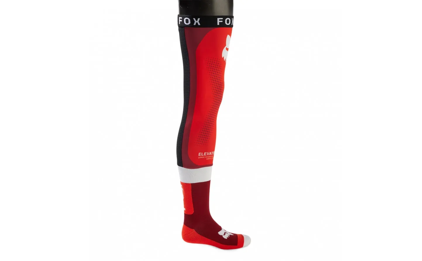 Calcetines Fox Flexair Knee Brace Rojo Fluor |31335-110|