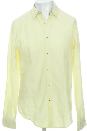 Camisa color Amarillo - Zara