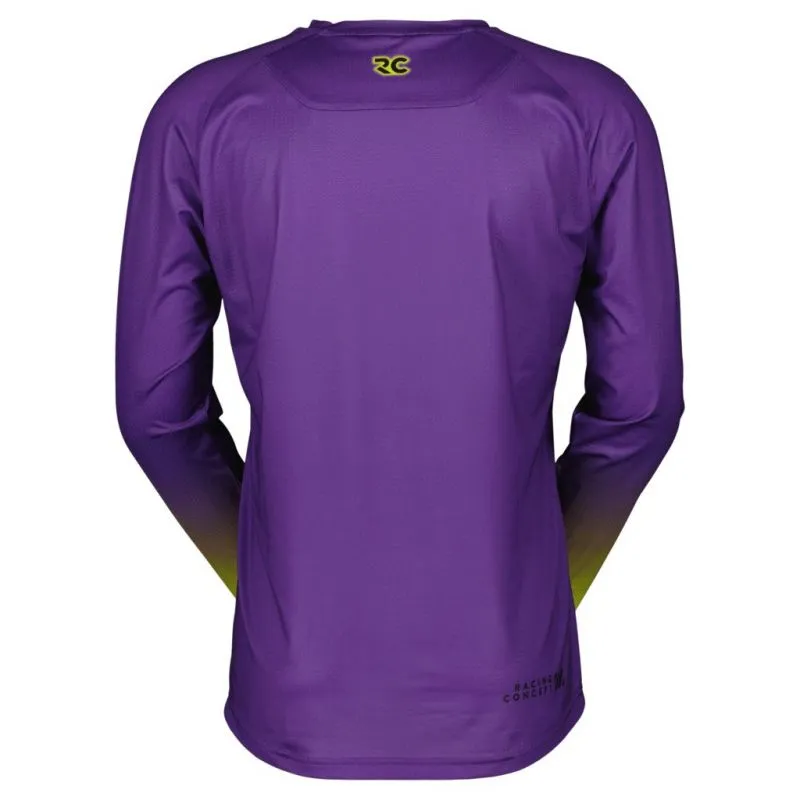 Camiseta bicicleta Scott Hombre RC Progressive LS (flas purple)