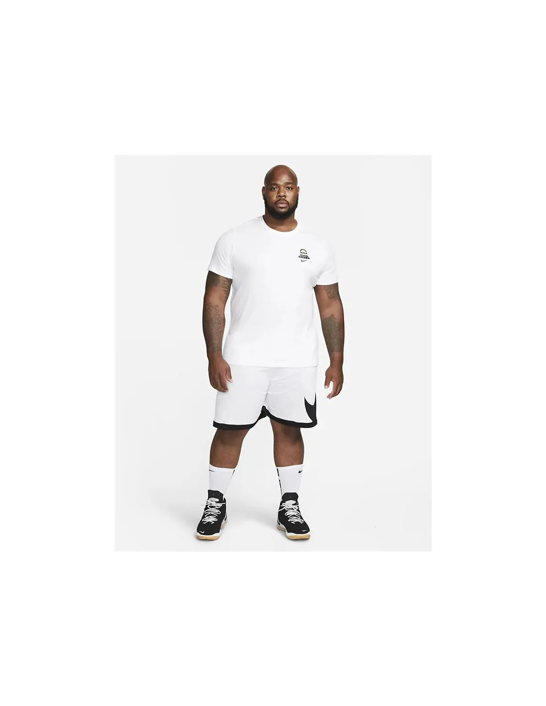 Camiseta de baloncesto Nike LeBron Hombre White