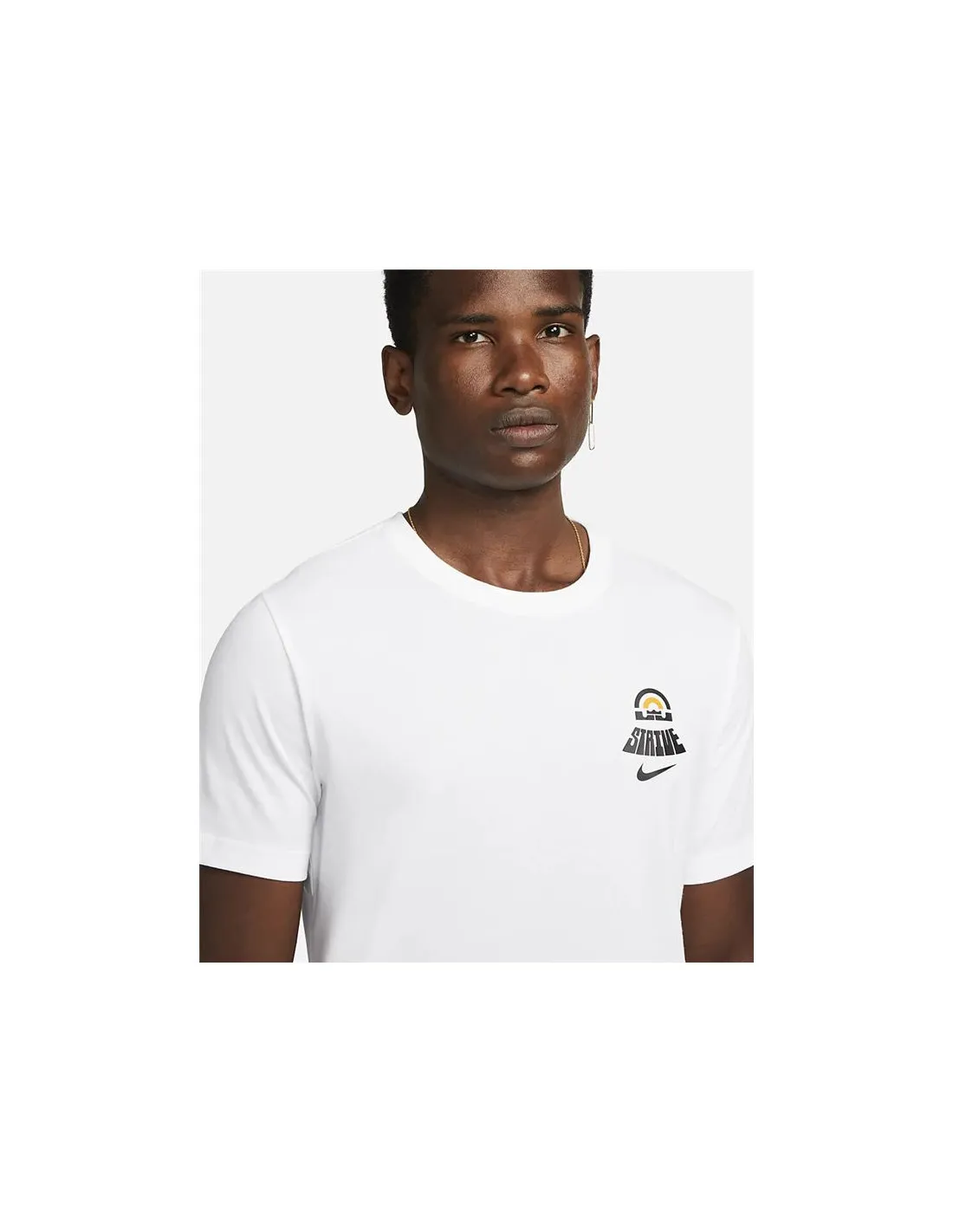 Camiseta de baloncesto Nike LeBron Hombre White