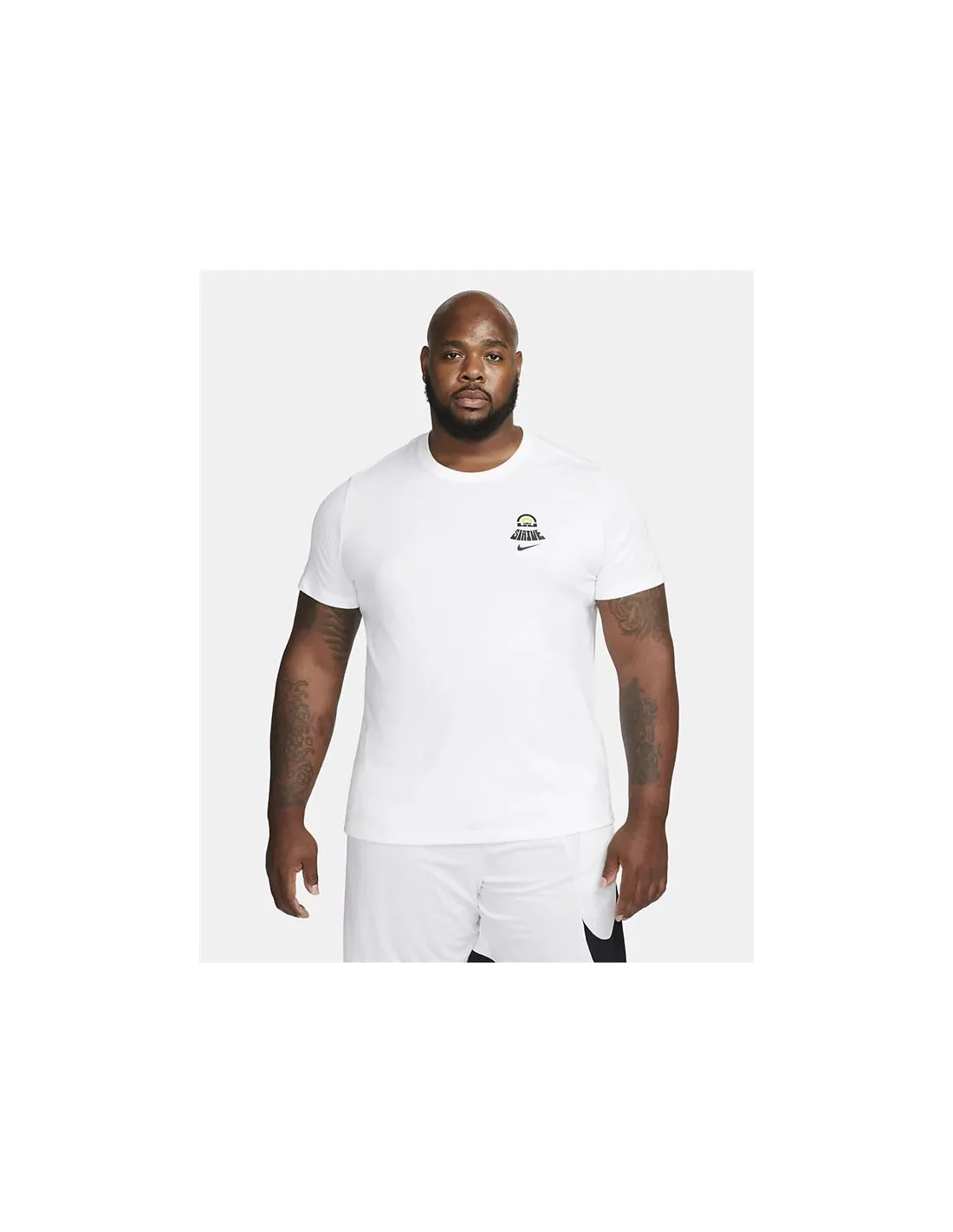 Camiseta de baloncesto Nike LeBron Hombre White