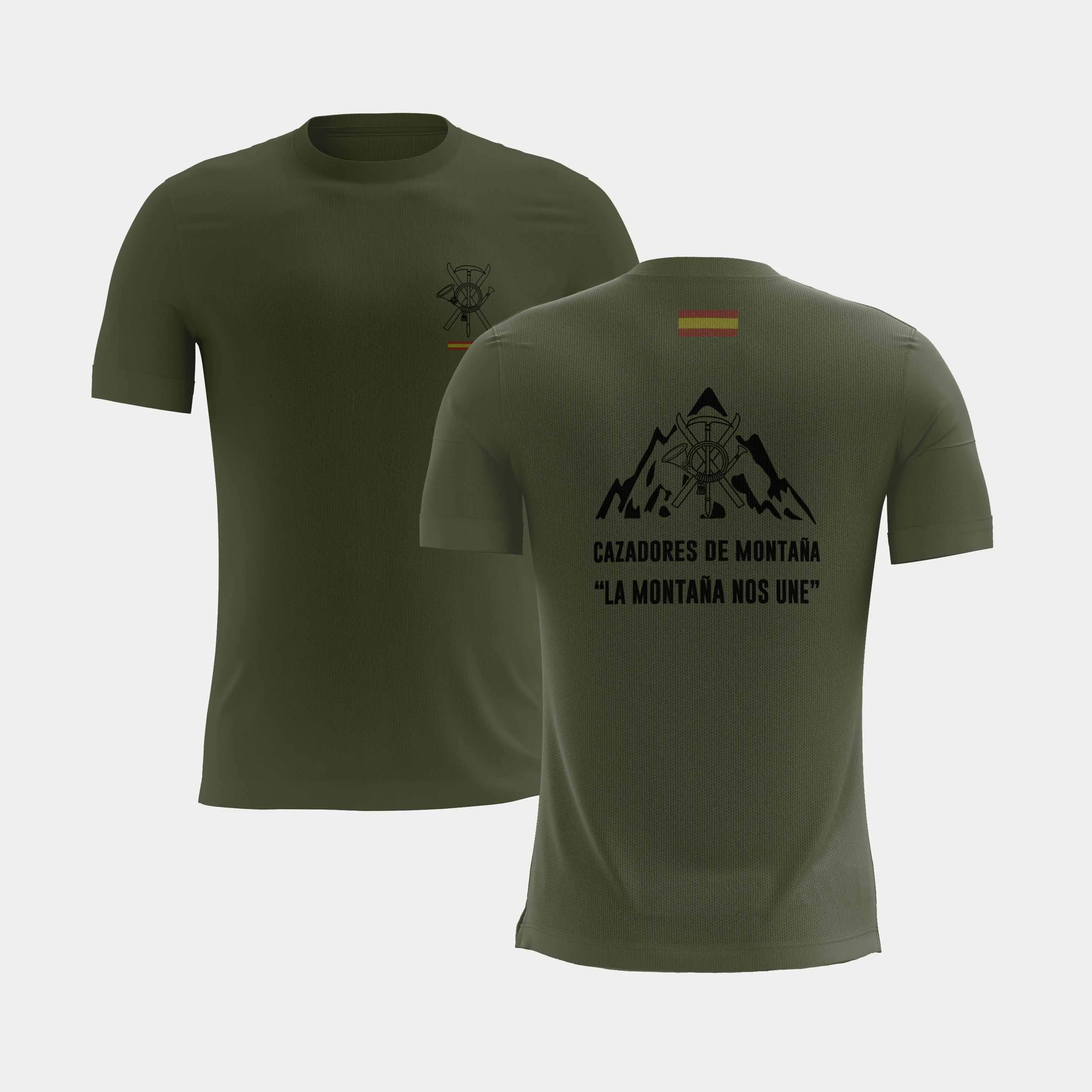 Camiseta de cazadores de montaa