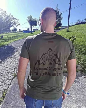 Camiseta de cazadores de montaa