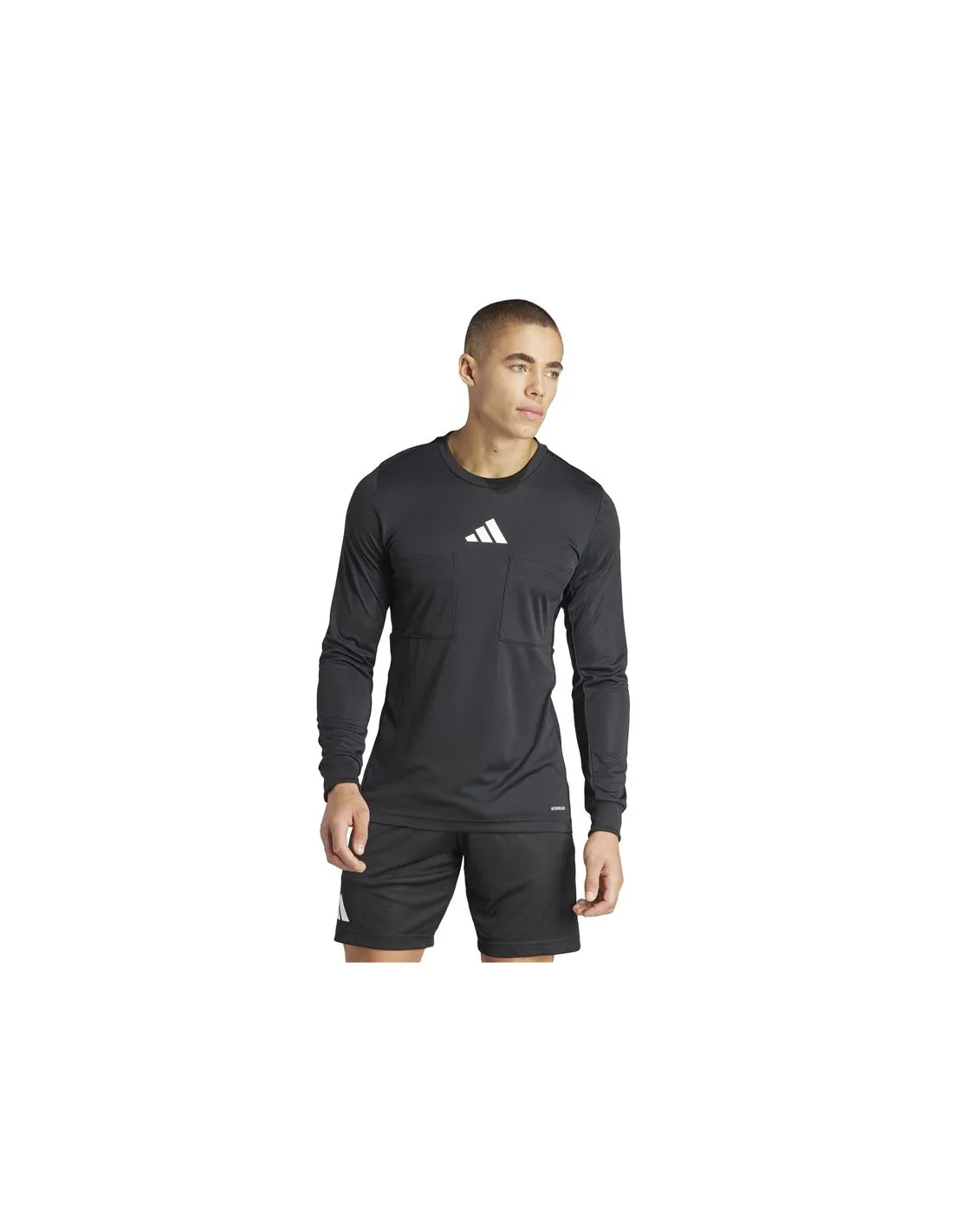 Camiseta de Fútbol adidas Ref 24 Hombre Negro