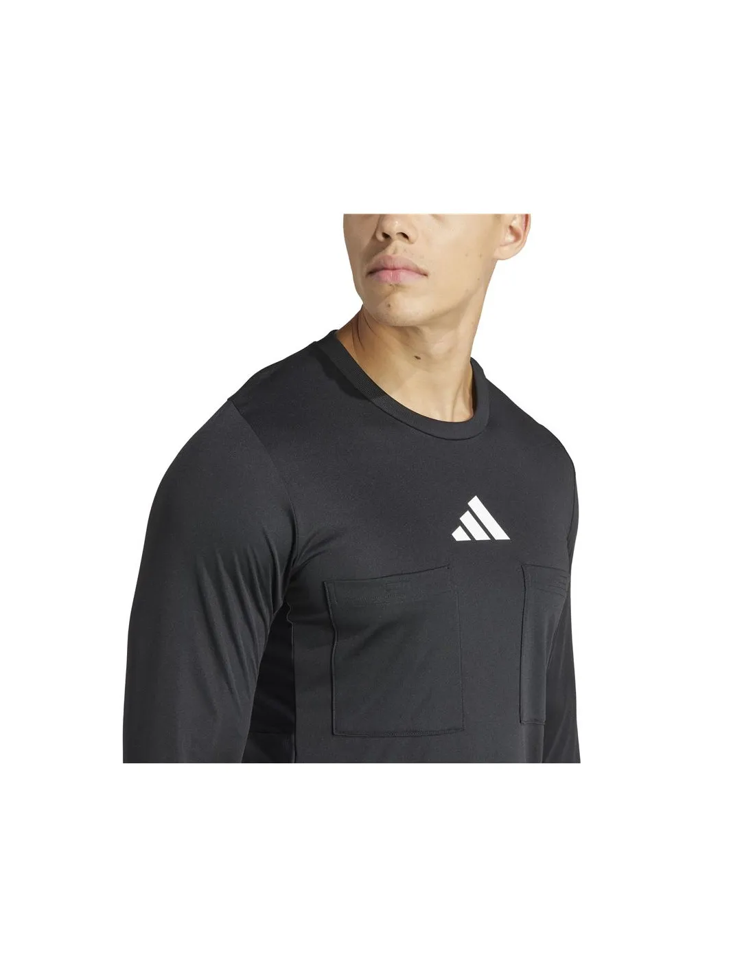 Camiseta de Fútbol adidas Ref 24 Hombre Negro