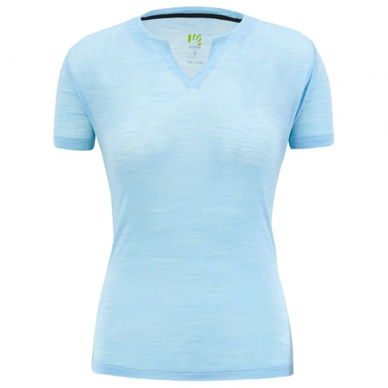 Camiseta de mujer Karpos Coppolo Merino (aguamarina)