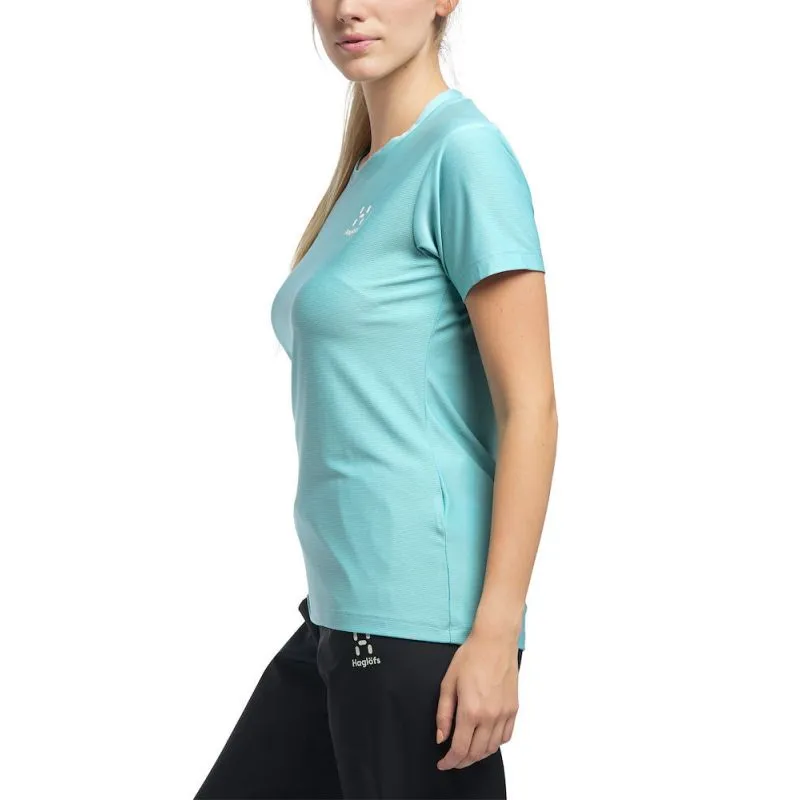 Camiseta HAGLÖFS L.I.M Tech (verde glaciar) Mujer