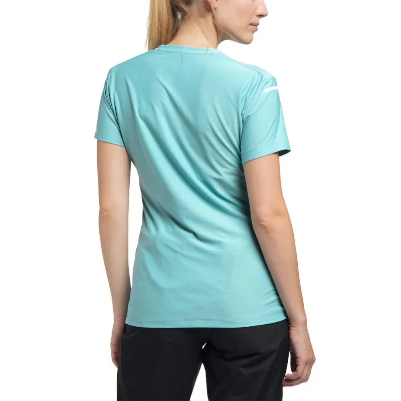 Camiseta HAGLÖFS L.I.M Tech (verde glaciar) Mujer