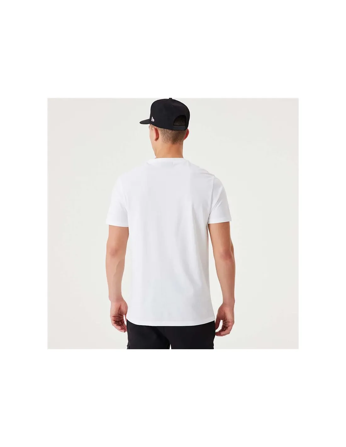 Camiseta New Era League Essentials LA Dodgers Blanco Hombre