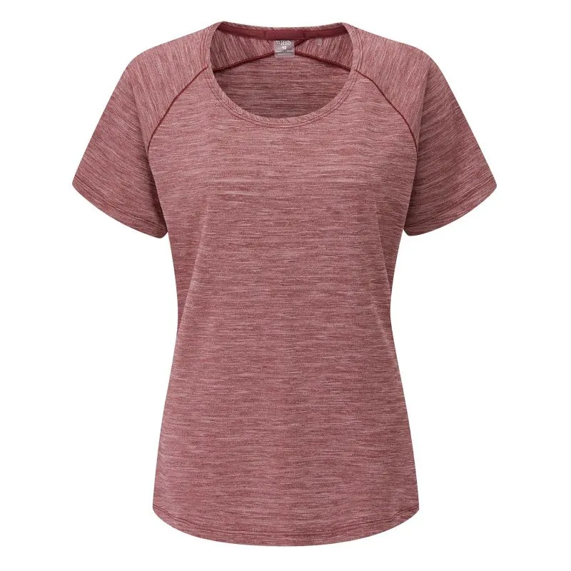 Camiseta Rab Wisp (Deep Heather Marl) de mujer