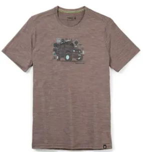 Camiseta Smartwool Merino sport 150 Overland Adventure (flint heather) hombre