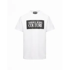 Camiseta Versace Jeans Couture 74GAHF07 Blanco