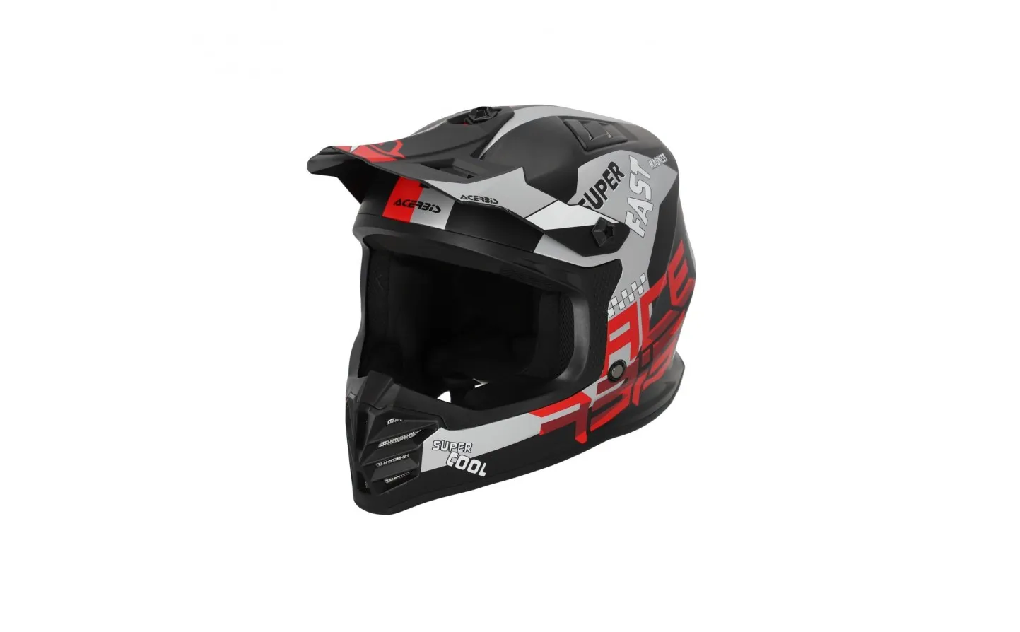 Casco Acerbis Inafntil Profile Negro Rojo |0025401.323|