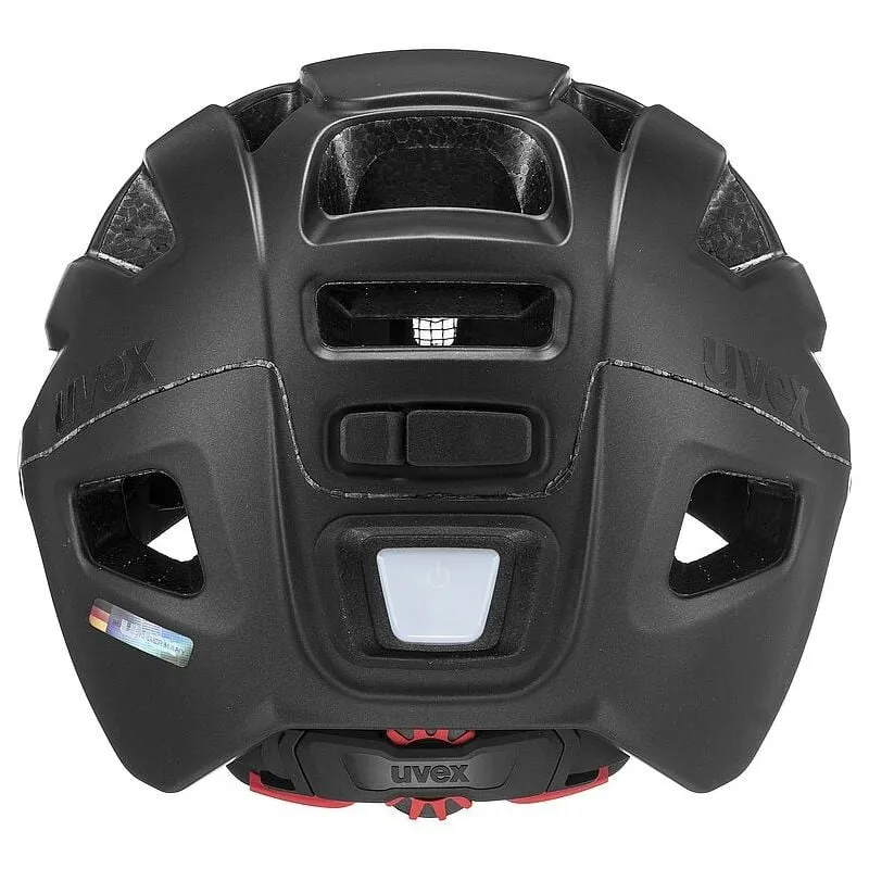 Casco bicicleta urbana Uvex FINALE VISOR (All Black)