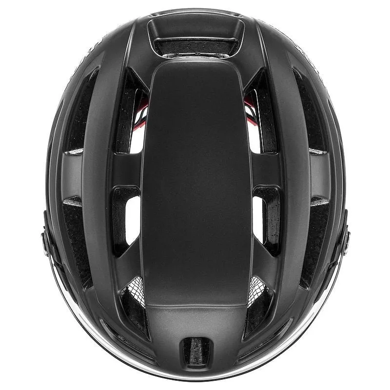 Casco bicicleta urbana Uvex FINALE VISOR (All Black)