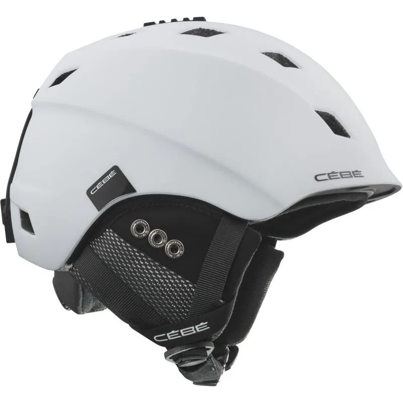 Casco de esquí Cébé Ivory (White Black Matte)