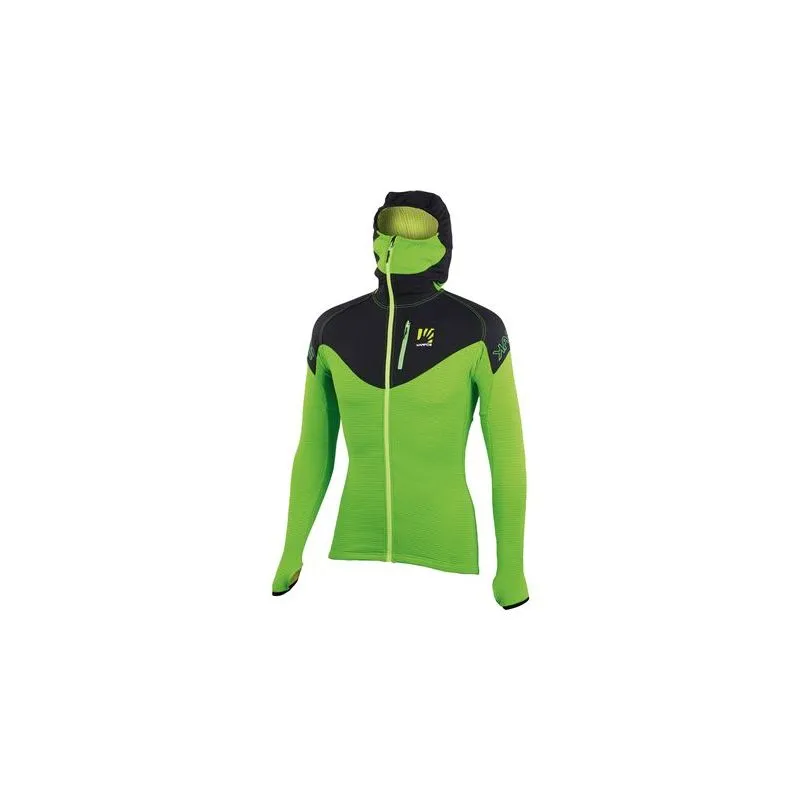 Chaqueta Karpos K-performance Fleece Verde manzana/Gris oscuro