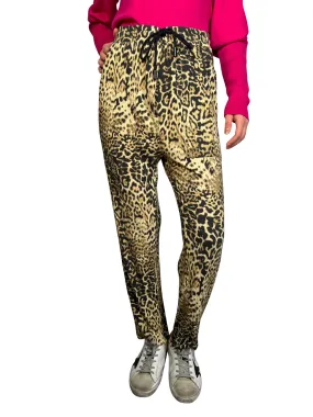 CHER Pantalón Buzo Animal Print