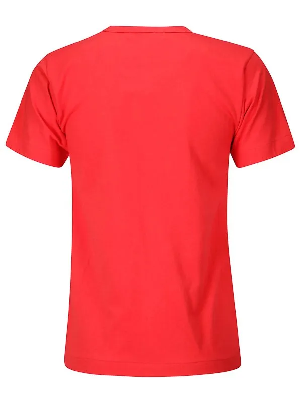 Comme Des Garcons Camiseta - Rojo