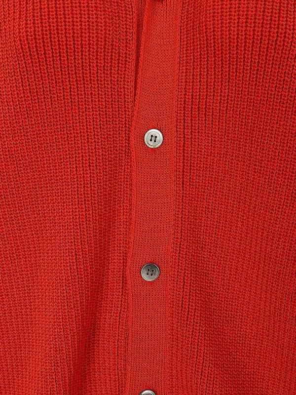 Comme Des Garcons Cárdigan - Rojo