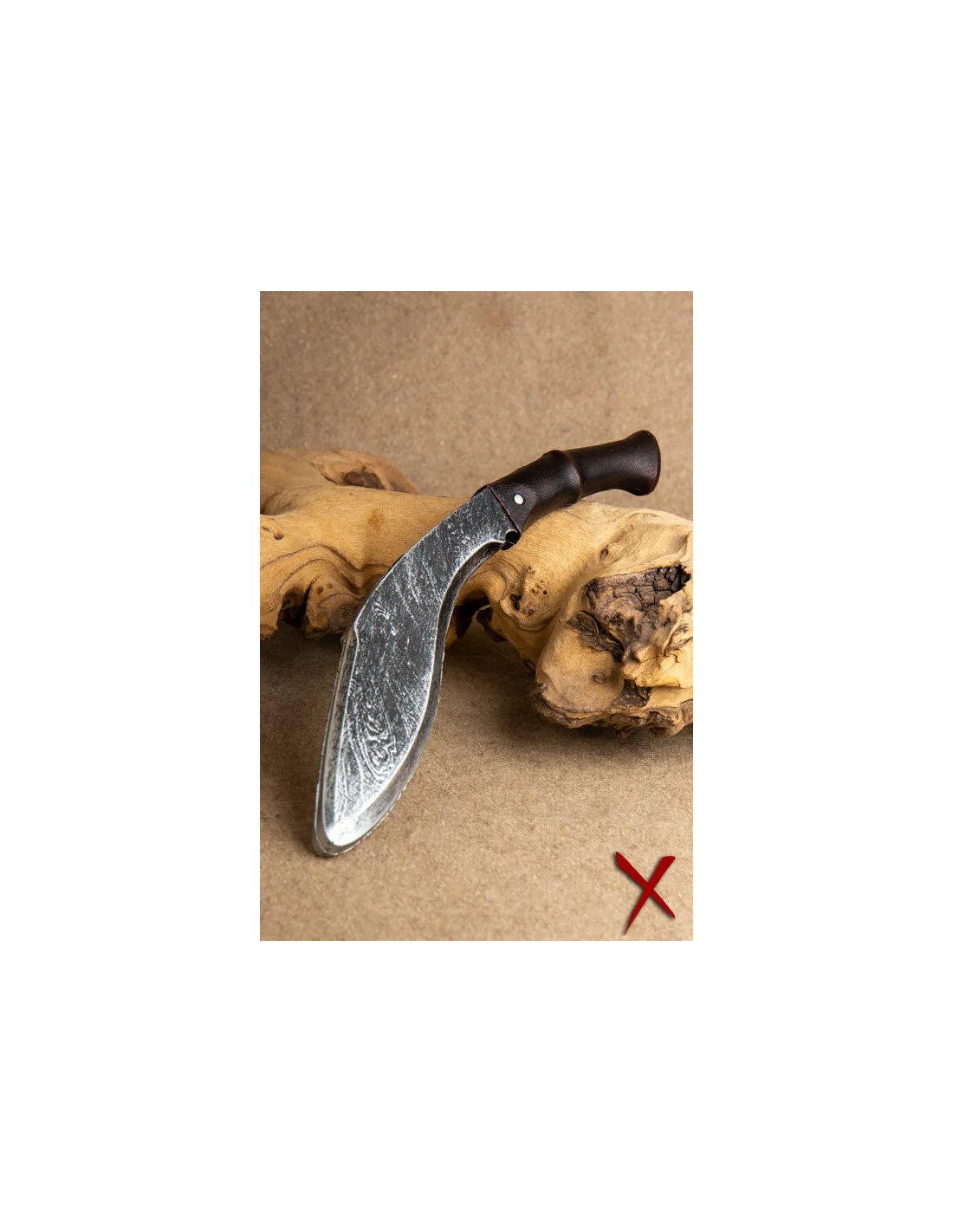 Cuchillo arrojadizo kukri para LARP