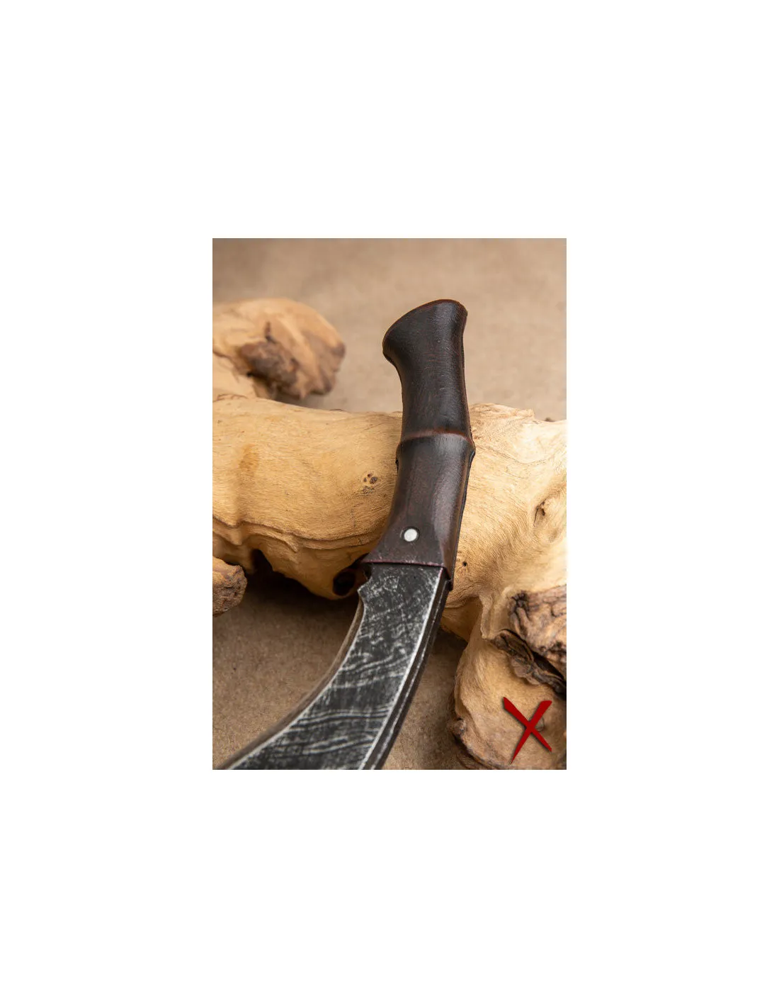 Cuchillo arrojadizo kukri para LARP