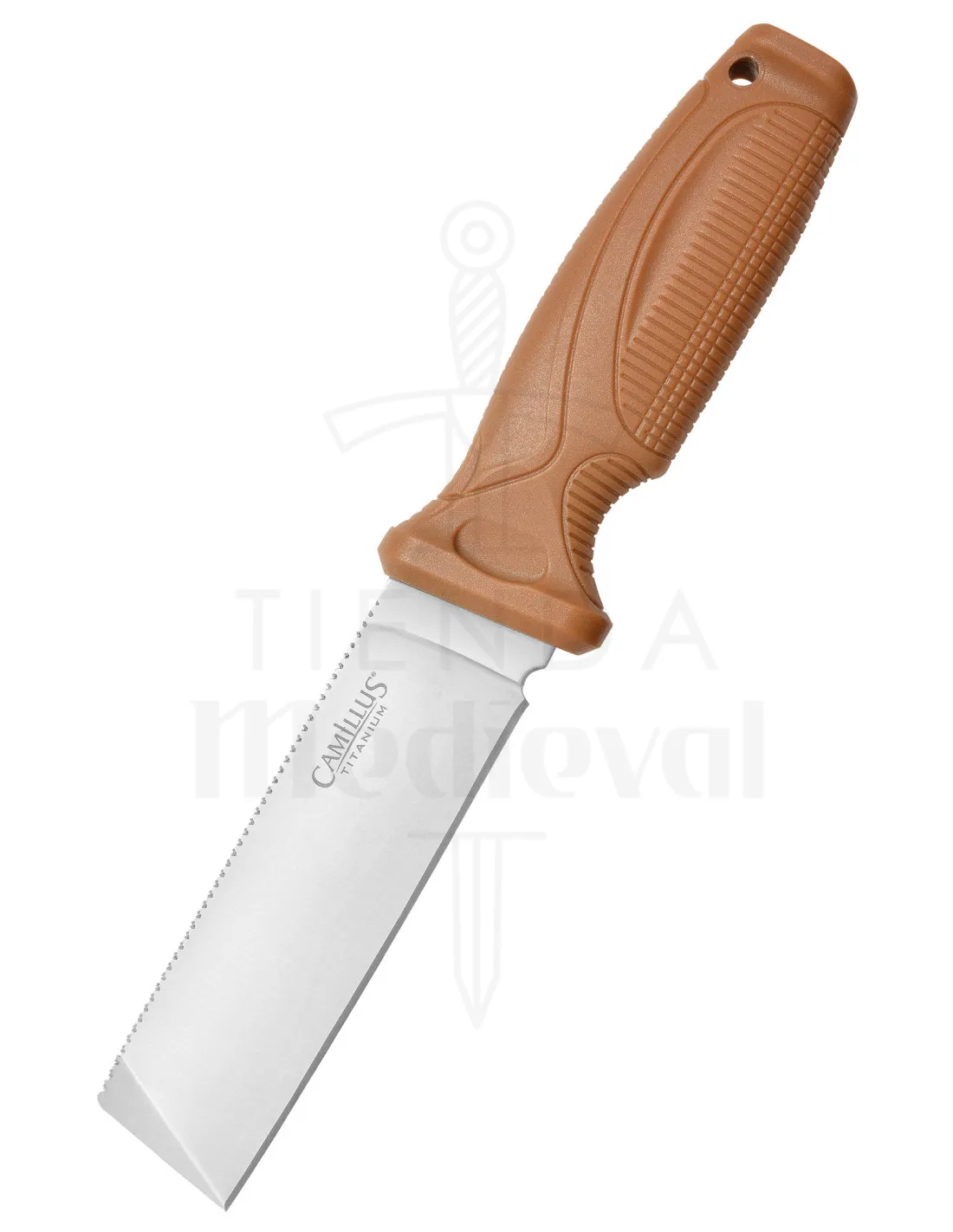 Cuchillo Camillus modelo Swedge, con funda