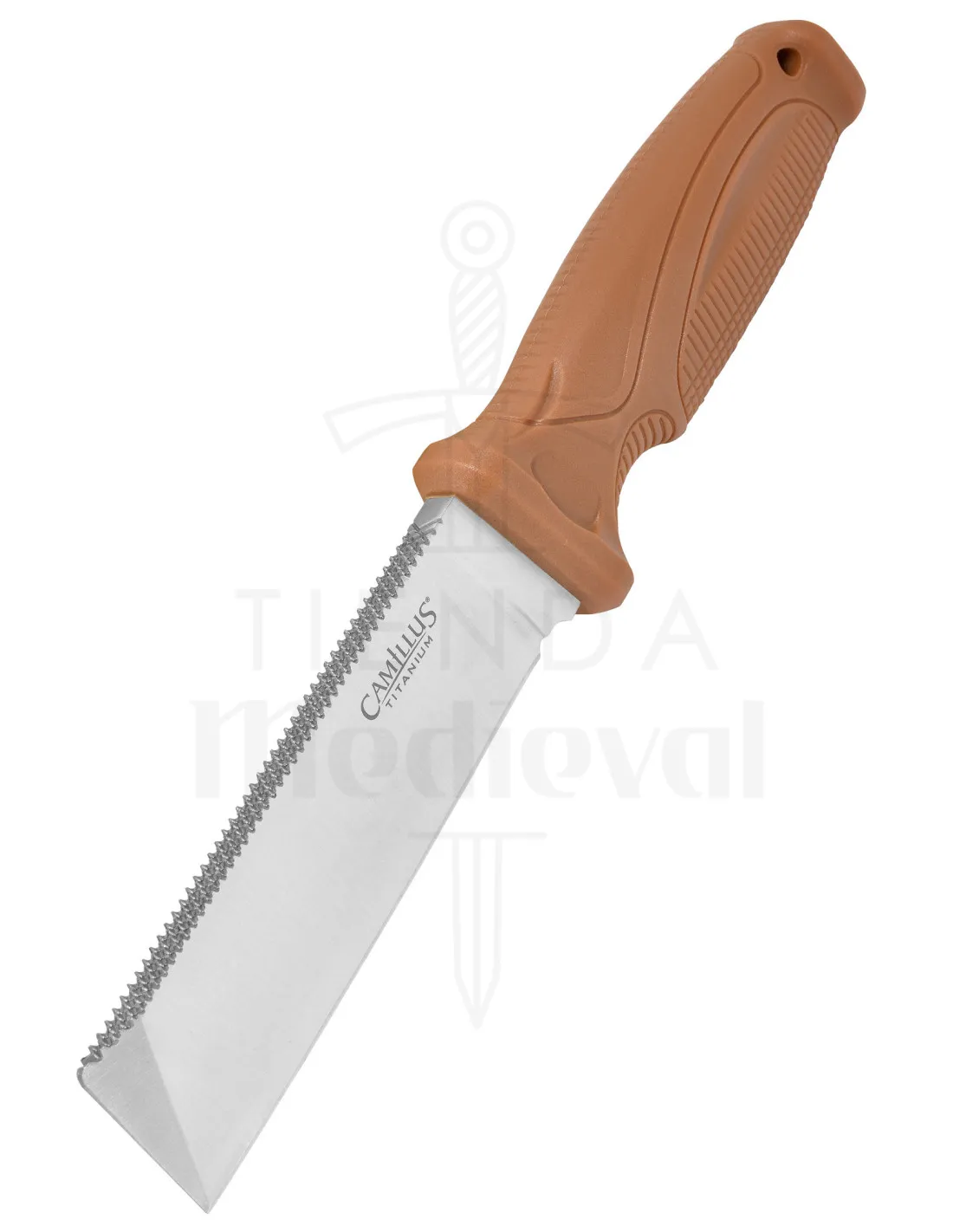 Cuchillo Camillus modelo Swedge, con funda