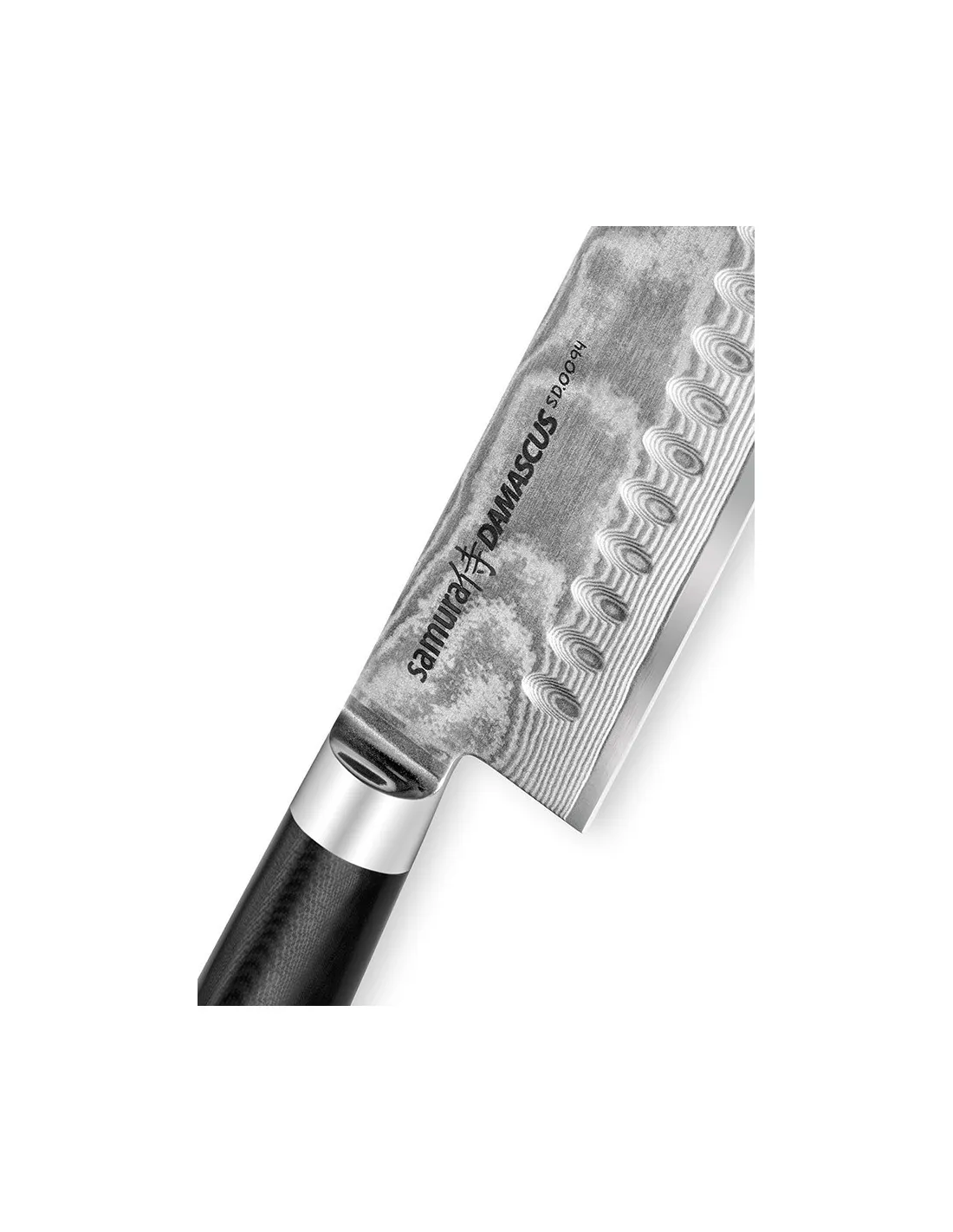 Cuchillo japonés Santoku Serie Samura Damascus