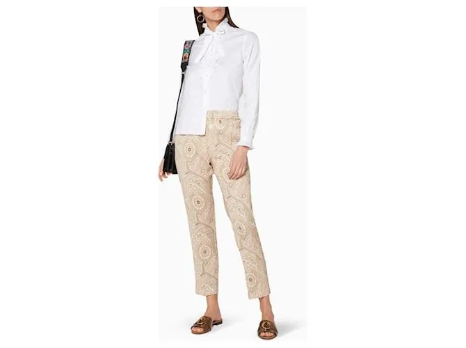 ETRO Pantalón T.Lana S Internacional Beige 