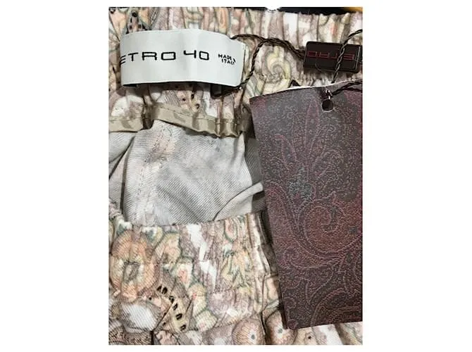 ETRO Pantalón T.Lana S Internacional Beige 