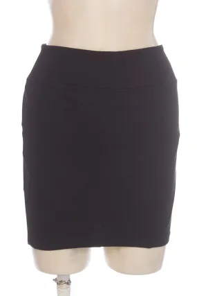 Falda color Negro - Stradivarius