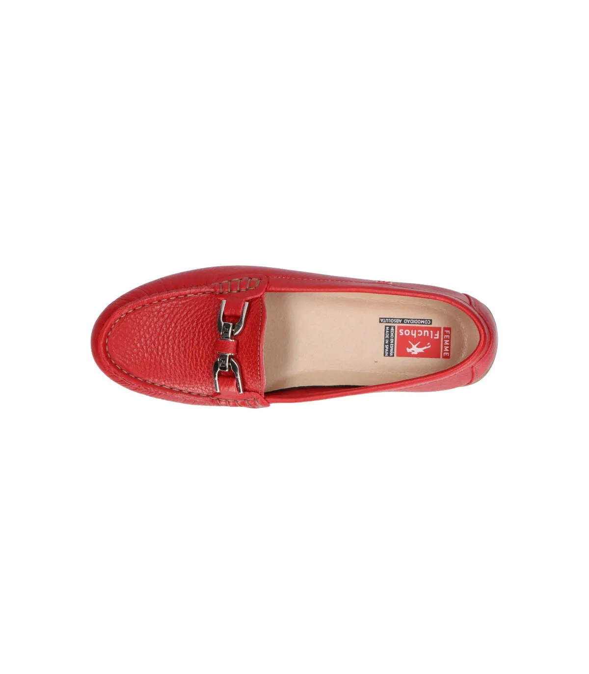 FLUCHOS 804 FLOTER ROJO Mujer Rojo