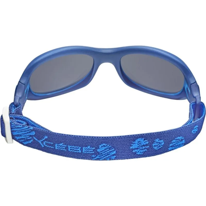 Gafas de sol para bebé Cébé Katchou (Azul marino mate - Zona azul gris claro Cat.3)