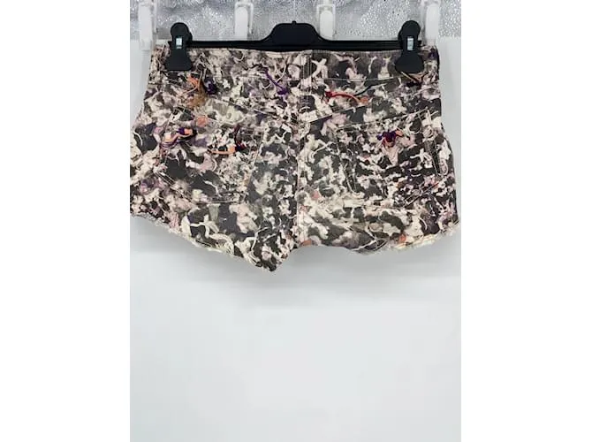 ISABEL MARANT Pantalón corto T.fr 40 Algodón Multicolor 